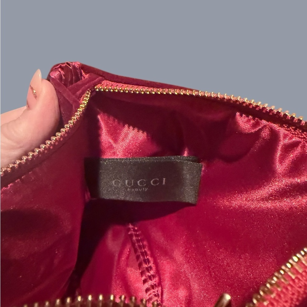 GWP Gucci Burgandy Velvet Women's Bag - Picture 8 of 8